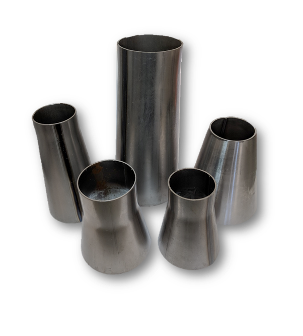 2" up to 6" Inch Od Exhaust Pipe Reducer Adaptor Merge Taper Cone Mild Steel eBay