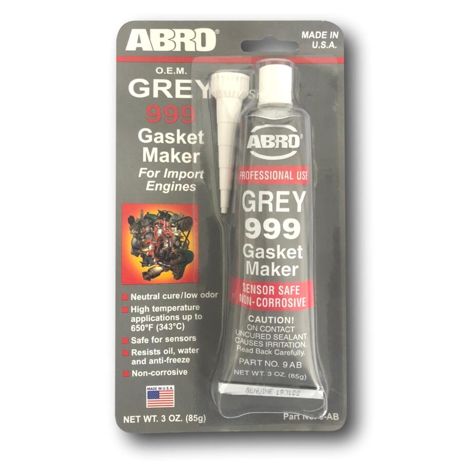EXHAUST SEALANT GREY 999 RTV SILICONE SENSOR SAFE & HIGH TEMP
