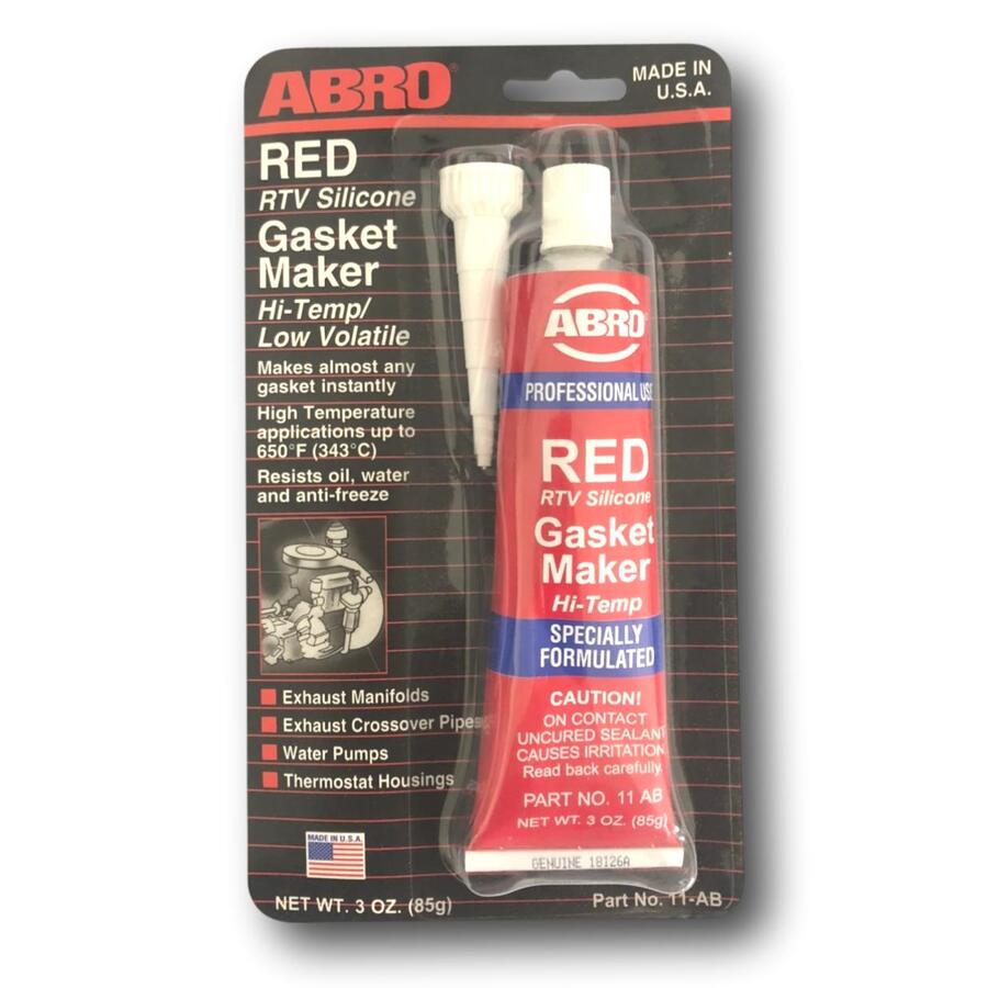 EXHAUST SEALANT RED RTV SILICONE HIGH TEMP & LOW VOLATILE