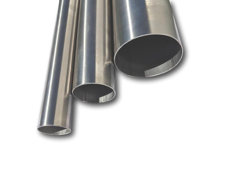 1" Up To 5" Inch Od Exhaust Pipe Straight Tube 304 & 316 Stainless