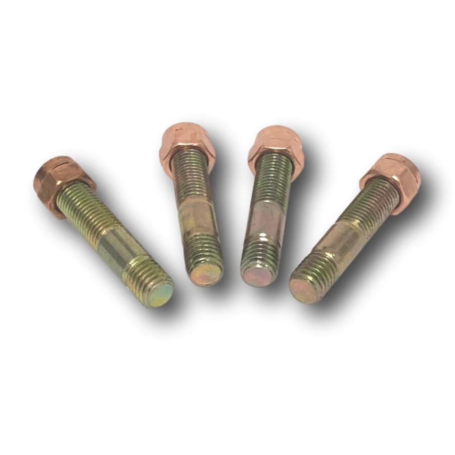 4 x Exhaust Manifold Studs Nuts M8 Thread x 41mm Length Turbo Metric