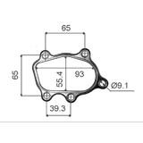 TURBO GASKET SR20DET OUTLET STAINLESS STEEL OUTER WITH GRAPHITE CORE