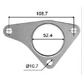 TURBO GASKET EARLY J20-25 INLET  5 LAYER STAINLESS STEEL PERMASEAL