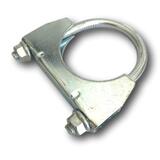 EXHAUST PIPE U BOLT MUFFLER CLAMP MILD STEEL 2 1/4"
