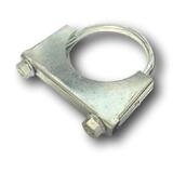 EXHAUST PIPE U BOLT MUFFLER CLAMP MILD STEEL 3"