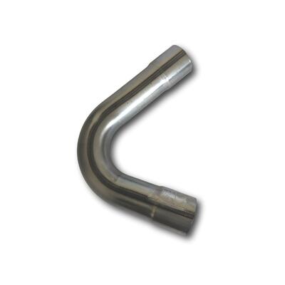 1.75" 1 3/4 44mm Od Exhaust Pipe Mandrel Bend Mild Steel 125 Degree Double Flare