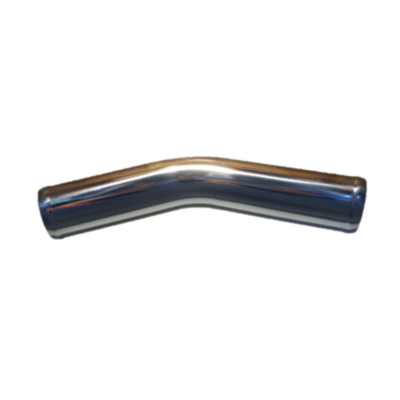 INTERCOOLER  PIPE MANDREL BEND ALUMINIUM  2" 30 DEGREE - POLISHED AND SWAGED ENDS