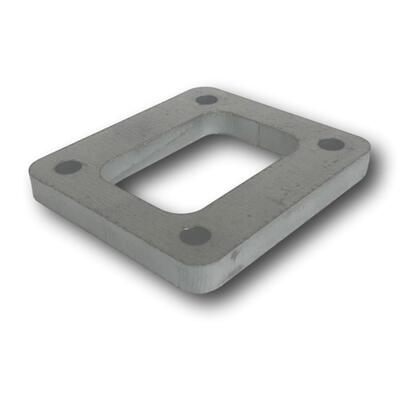 TURBO MANIFOLD FLANGE PLATE T4 TAPPPED M10 MILD STEEL
